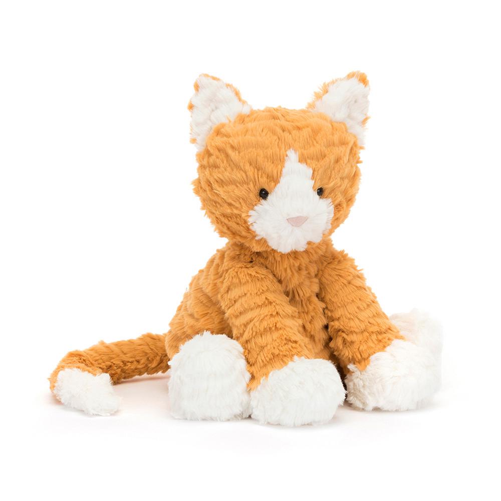 Juegos De Libros Y Juguetes Jellycat Ginger, the Courageous Kitten Book and Fuddlewuddle Ginger Cat Naranjas  Costa Rica |  14280-EQKU