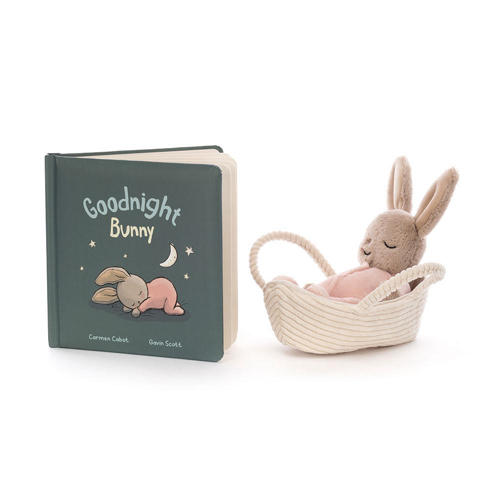 Juegos De Libros Y Juguetes Jellycat Goodnight Bunny Book and Rock-A-Bye Bunny Azules  Costa Rica |  27610-BUFR