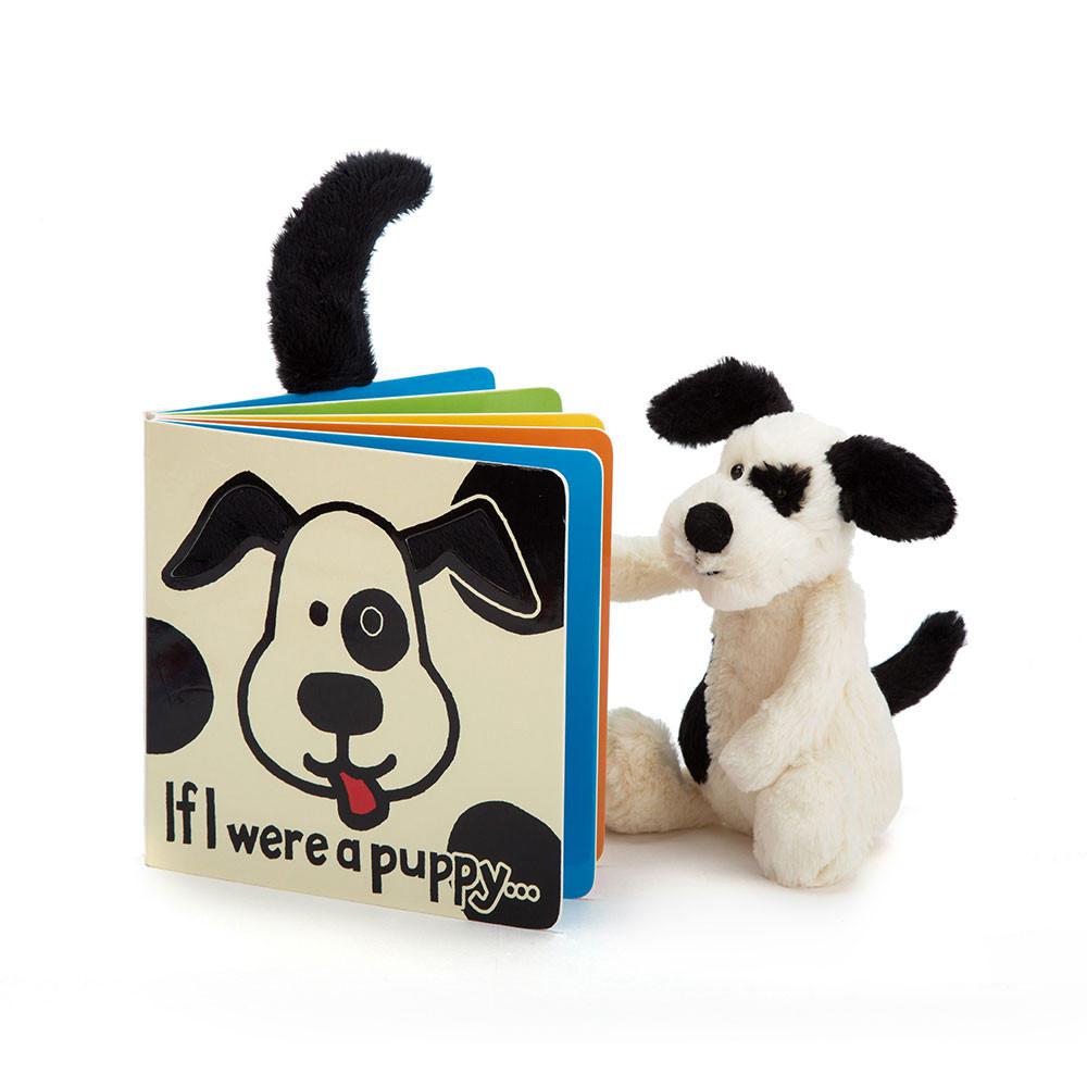 Juegos De Libros Y Juguetes Jellycat If I Were A Puppy Book and Bashful Puppy Small Blancas  Costa Rica |  95840-UKFO