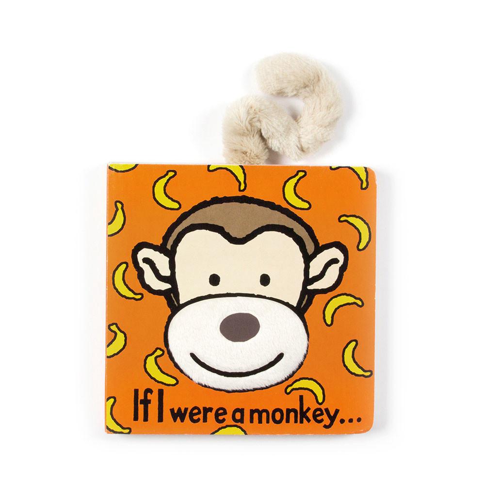 Juegos De Libros Y Juguetes Jellycat If I Were A Monkey Book and Bashful Monkey Small Marrones  Costa Rica |  86459-KJPI