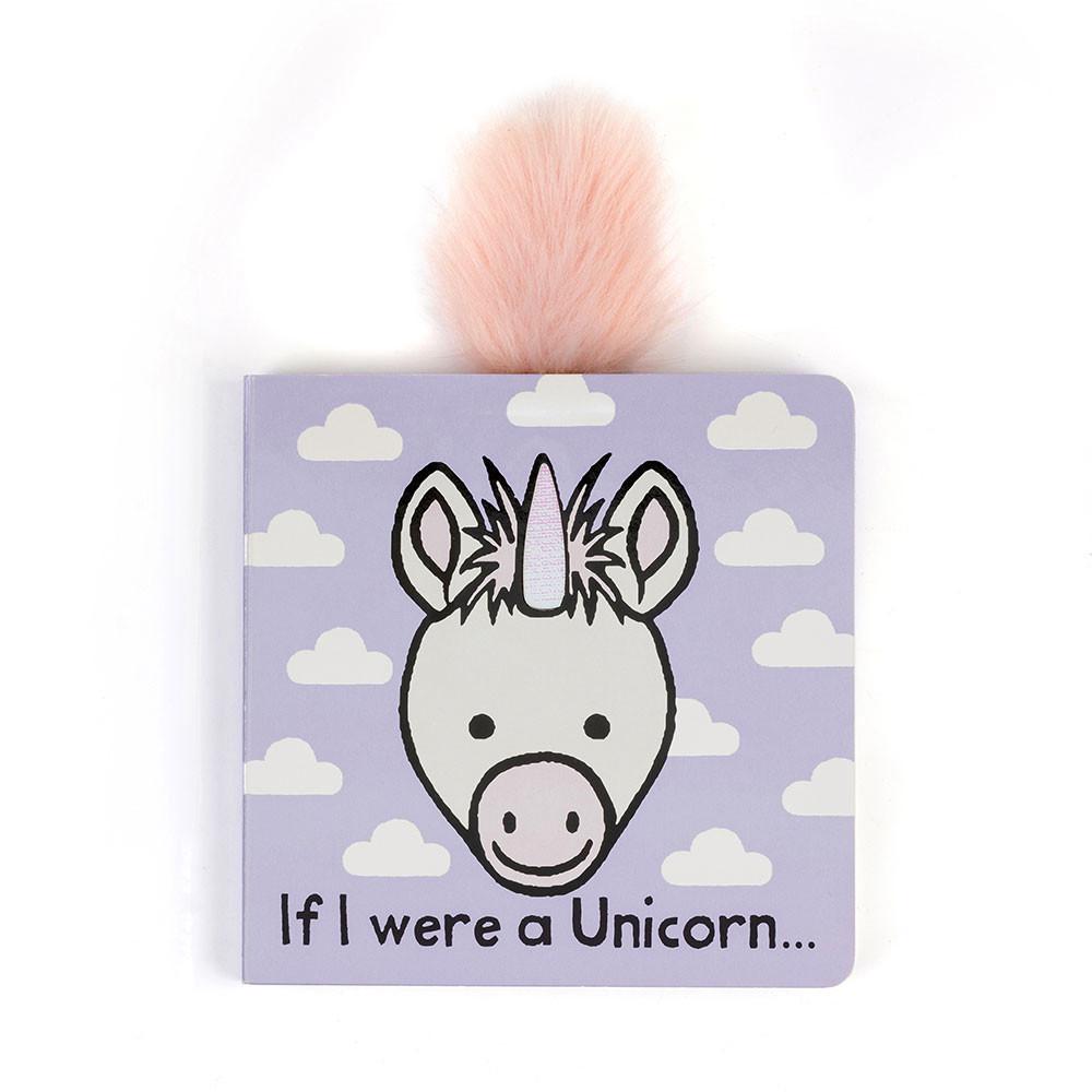 Juegos De Libros Y Juguetes Jellycat If I Were a Unicorn Board Book and Bashful Unicorn Medium Moradas  Costa Rica |  04738-KIAL