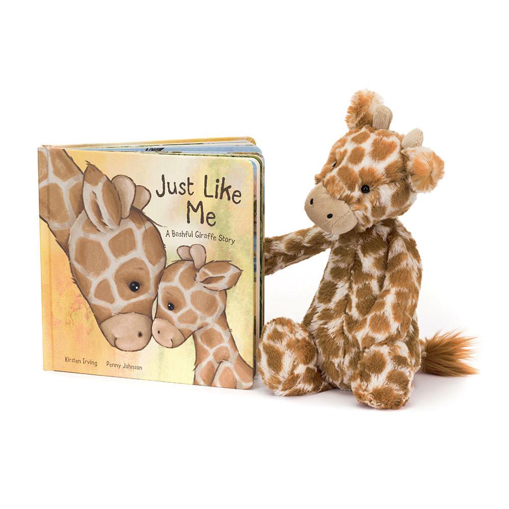 Juegos De Libros Y Juguetes Jellycat Just Like Me Book and Bashful Giraffe Medium Amarillo  Costa Rica |  14795-CBAX