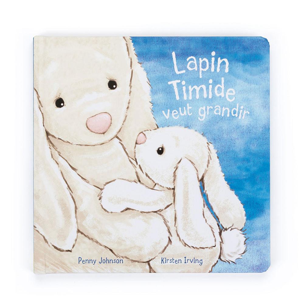 Juegos De Libros Y Juguetes Jellycat Lapin Timide Veut Grandir Livre and Bashful Cream Bunny Medium Blancas  Costa Rica |  76408-IFJA