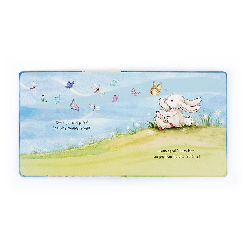 Juegos De Libros Y Juguetes Jellycat Lapin Timide Veut Grandir Livre and Bashful Cream Bunny Medium Blancas  Costa Rica |  76408-IFJA