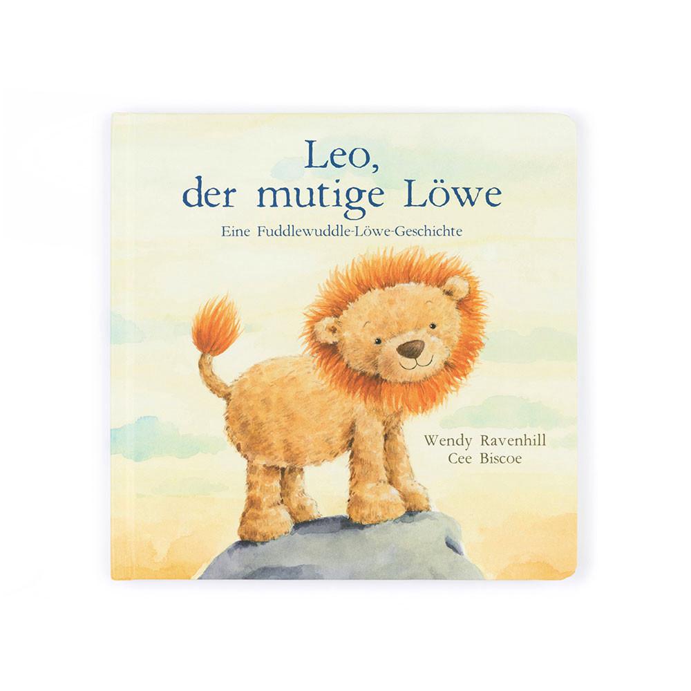 Juegos De Libros Y Juguetes Jellycat Leo, Der Mutige Lowe Buch and Fuddlewuddle Lion Medium Marrones  Costa Rica |  05621-VSLA
