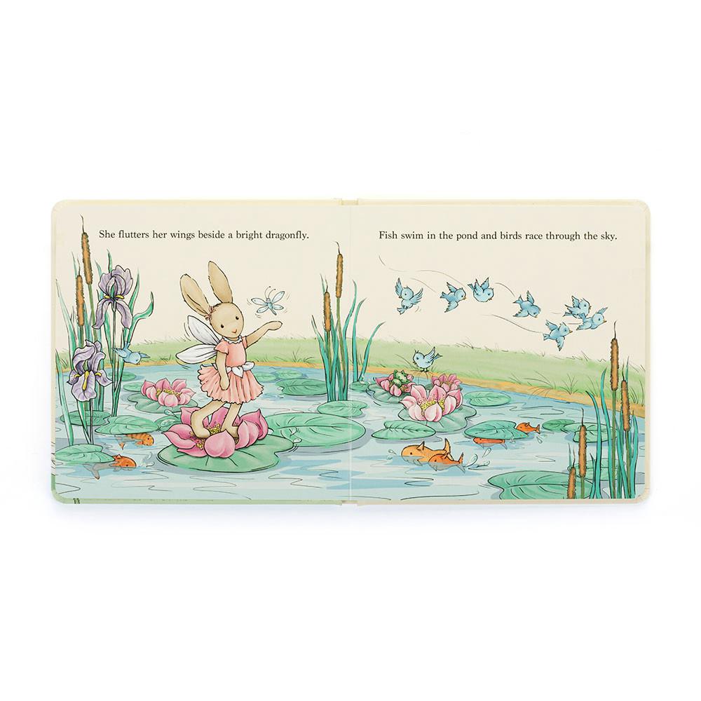 Juegos De Libros Y Juguetes Jellycat Lottie Fairy Bunny Book 19cm x 19cm x 2cm Rosas  Costa Rica |  63157-JUWE
