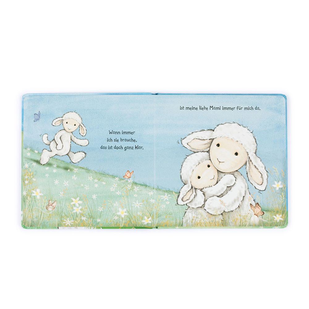 Juegos De Libros Y Juguetes Jellycat Mami Hat Dich Lieb, Lammchen Schnuck Buch and Bashful Lamb Medium Blancas  Costa Rica |  20516-KNVG
