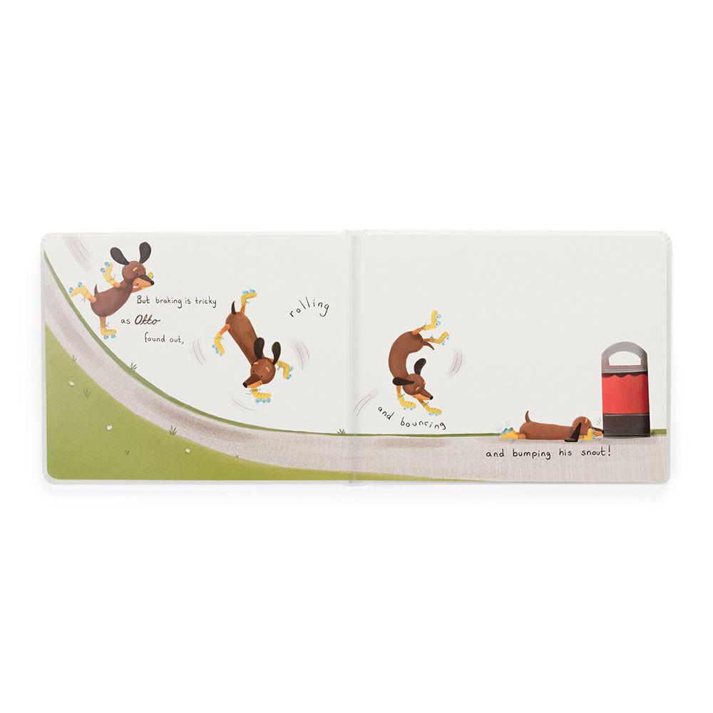 Juegos De Libros Y Juguetes Jellycat Otto the Loyal Long Dog Book and Otto Sausage Dog Medium Marrones  Costa Rica |  81529-TBCL