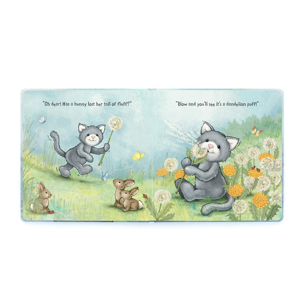 Juegos De Libros Y Juguetes Jellycat When I Wonder Book and Bashful Kitty Medium Gris  Costa Rica |  49185-JGXN