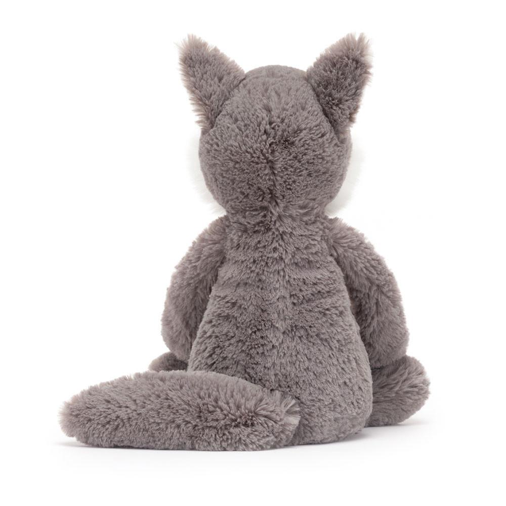 Juguetes Blandos Jellycat Bashful Wolf 31cm x 12cm x 9cm Gris  Costa Rica |  03957-MSQW