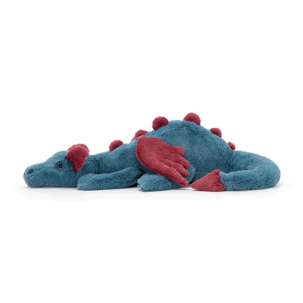 Juguetes Blandos Jellycat Dexter Dragon 8cm x 8cm x 30cm Azules  Costa Rica |  42869-SBYQ