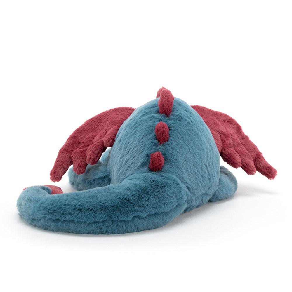 Juguetes Blandos Jellycat Dexter Dragon 8cm x 8cm x 30cm Azules  Costa Rica |  42869-SBYQ
