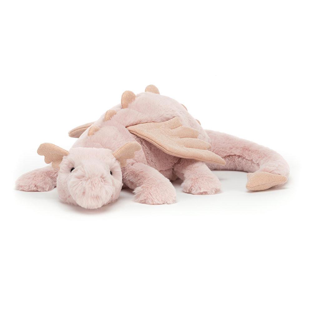 Juguetes Blandos Jellycat Rose Dragon 12cm x 14cm x 50cm Rosas  Costa Rica |  59217-PWRS