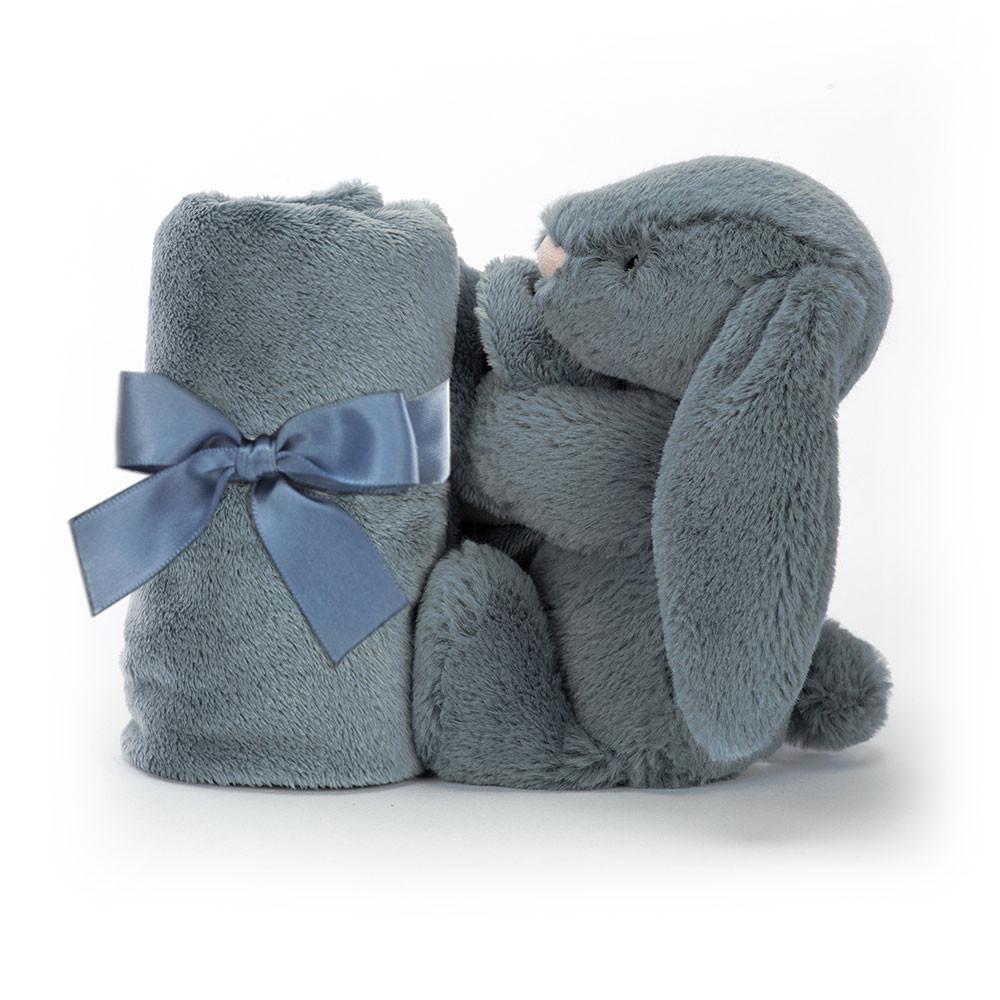 Juguetes Del Bebé Jellycat Bashful Dusky Bunny Soother 15cm x 34cm x 34cm Azules  Costa Rica |  70843-XYFS