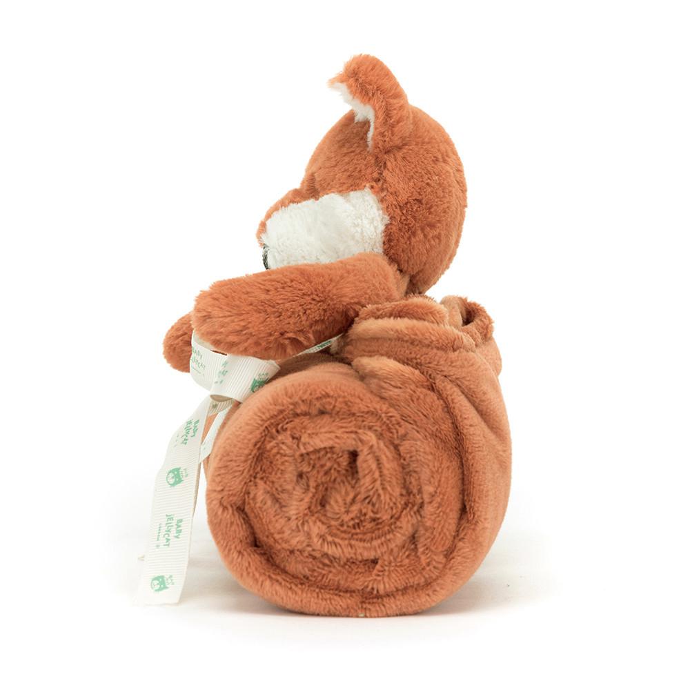 Juguetes Del Bebé Jellycat Bashful Fox Cub Blankie 56cm x 70cm x 9cm Naranjas  Costa Rica |  40597-PGNS