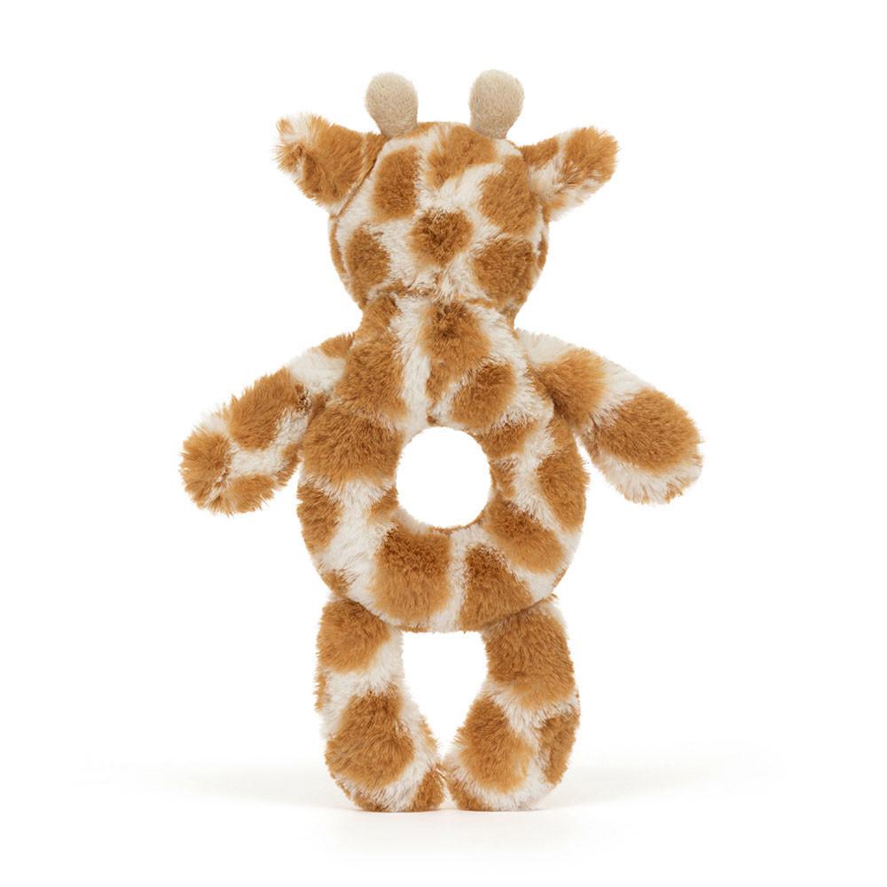 Juguetes Del Bebé Jellycat Bashful Giraffe Ring Rattle 18cm x 8cm x 2cm Naranjas  Costa Rica |  49185-AQUG