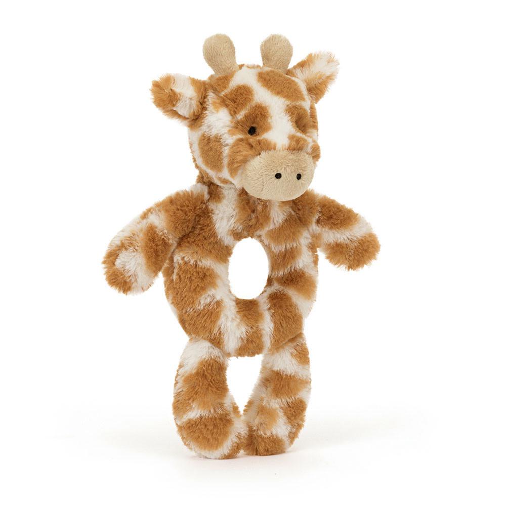 Juguetes Del Bebé Jellycat Bashful Giraffe Ring Rattle 18cm x 8cm x 2cm Naranjas  Costa Rica |  49185-AQUG
