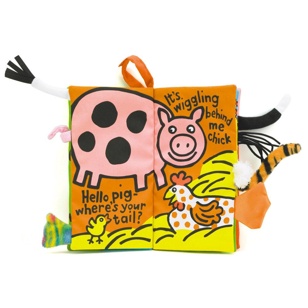 Juguetes Del Bebé Jellycat Farm Tails Activity Book 22cm x 13cm x 5cm Verde  Costa Rica |  74982-AETI
