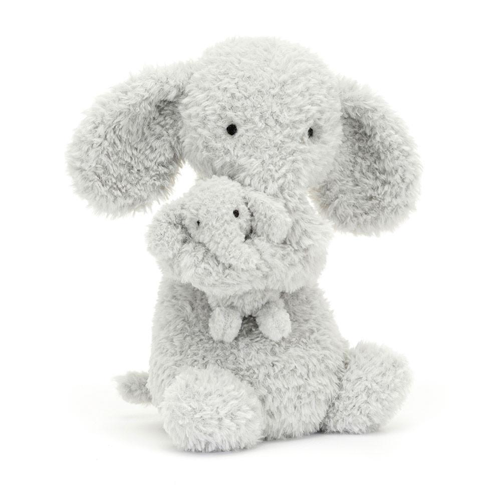 Juguetes Del Bebé Jellycat Huddles Elephant 26cm x 14cm x 10cm Gris  Costa Rica |  21490-CPIM