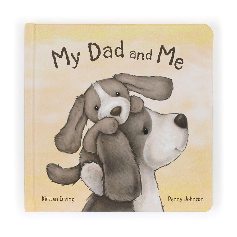 Juguetes Del Bebé Jellycat My Dad and Me Book and Bashful Fudge Puppy Medium Marrones  Costa Rica |  30947-AHKZ
