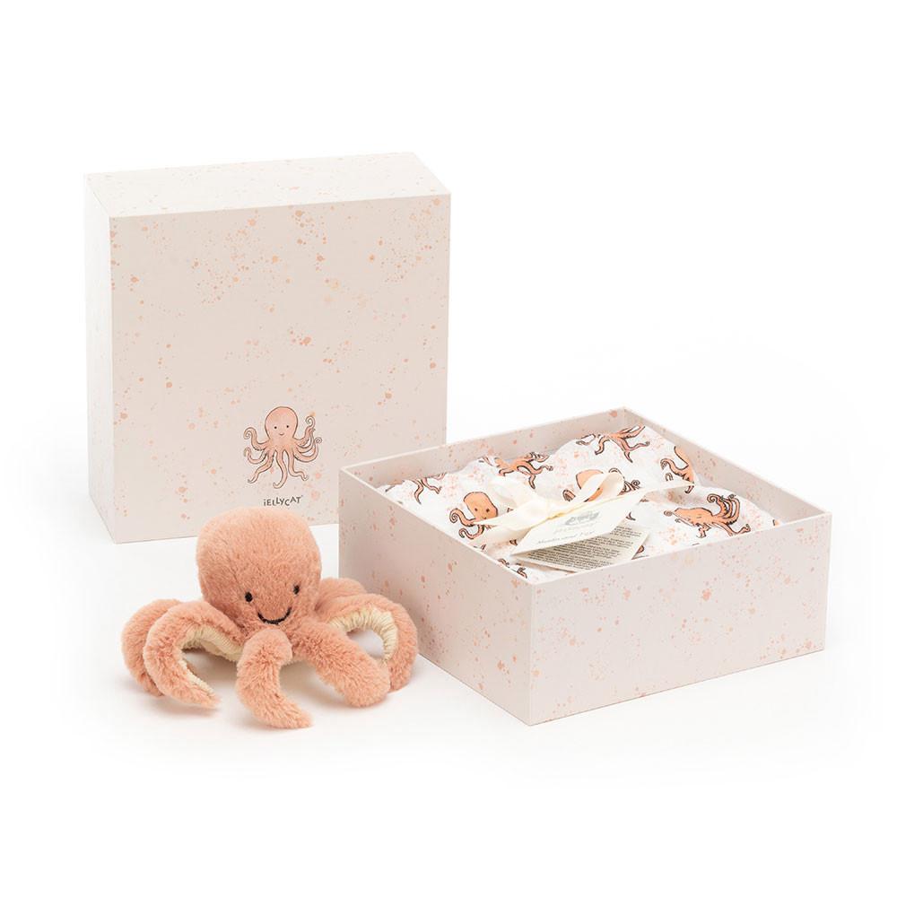 Juguetes Del Bebé Jellycat Odell Octopus Gift Set 18cm x 18cm x 8cm Naranjas  Costa Rica |  59148-LAUD