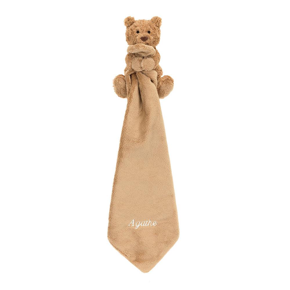 Juguetes Del Bebé Jellycat Personalised Bartholomew Bear Soother 13cm x 34cm x 34cm Marrones  Costa Rica |  43751-OYIH