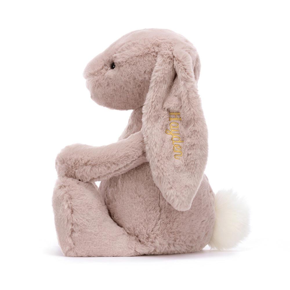 Juguetes Grandes Jellycat Personalised Bashful Luxe Bunny Rosa Huge 51cm x 21cm x 12cm Rosas  Costa Rica |  67928-XUWM