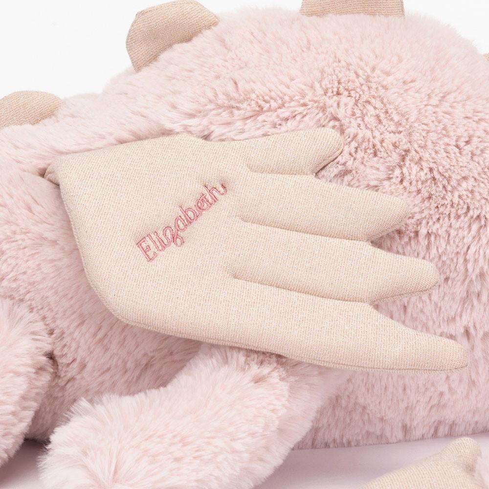 Juguetes Grandes Jellycat Personalised Rose Dragon Huge 19cm x 20cm x 66cm Rosas  Costa Rica |  81396-MDBH