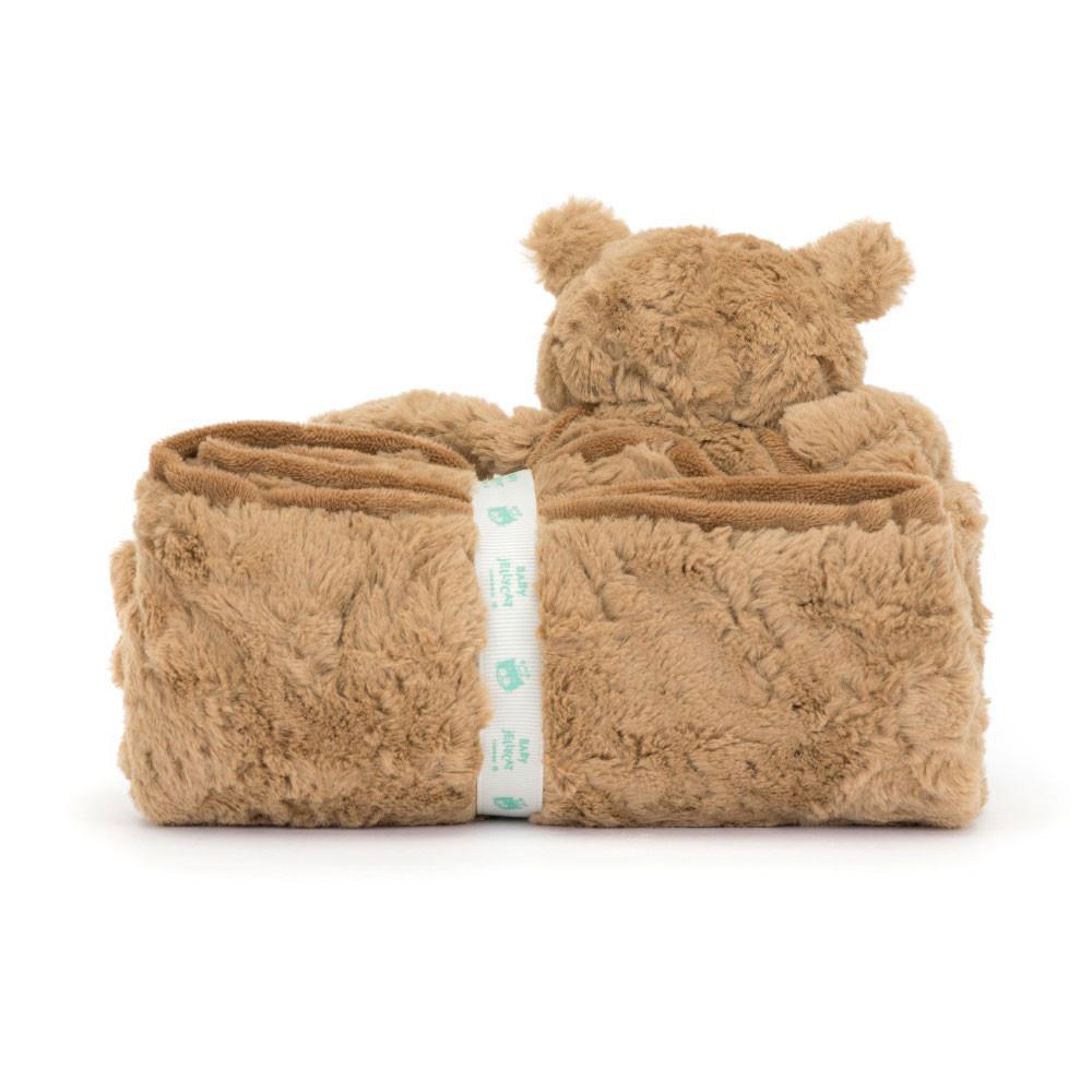 Mantas, Edredones Jellycat Bartholomew Bear Blankie 56cm x 70cm x 9cm Marrones  Costa Rica |  42105-PBDA