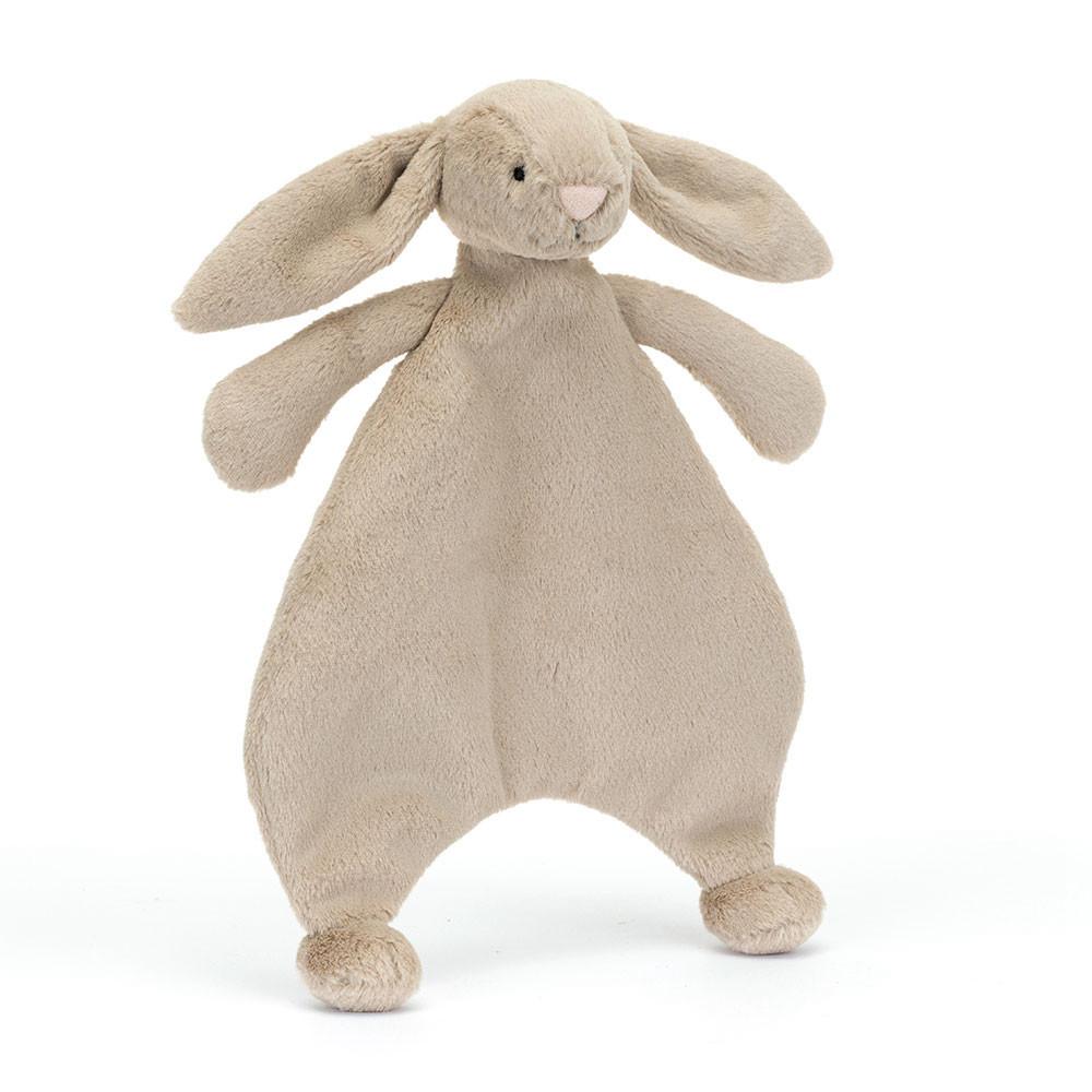 Mantas, Edredones Jellycat Bashful Bunny Comforter 27cm x 20cm x 7cm Beige  Costa Rica |  98754-WTQV