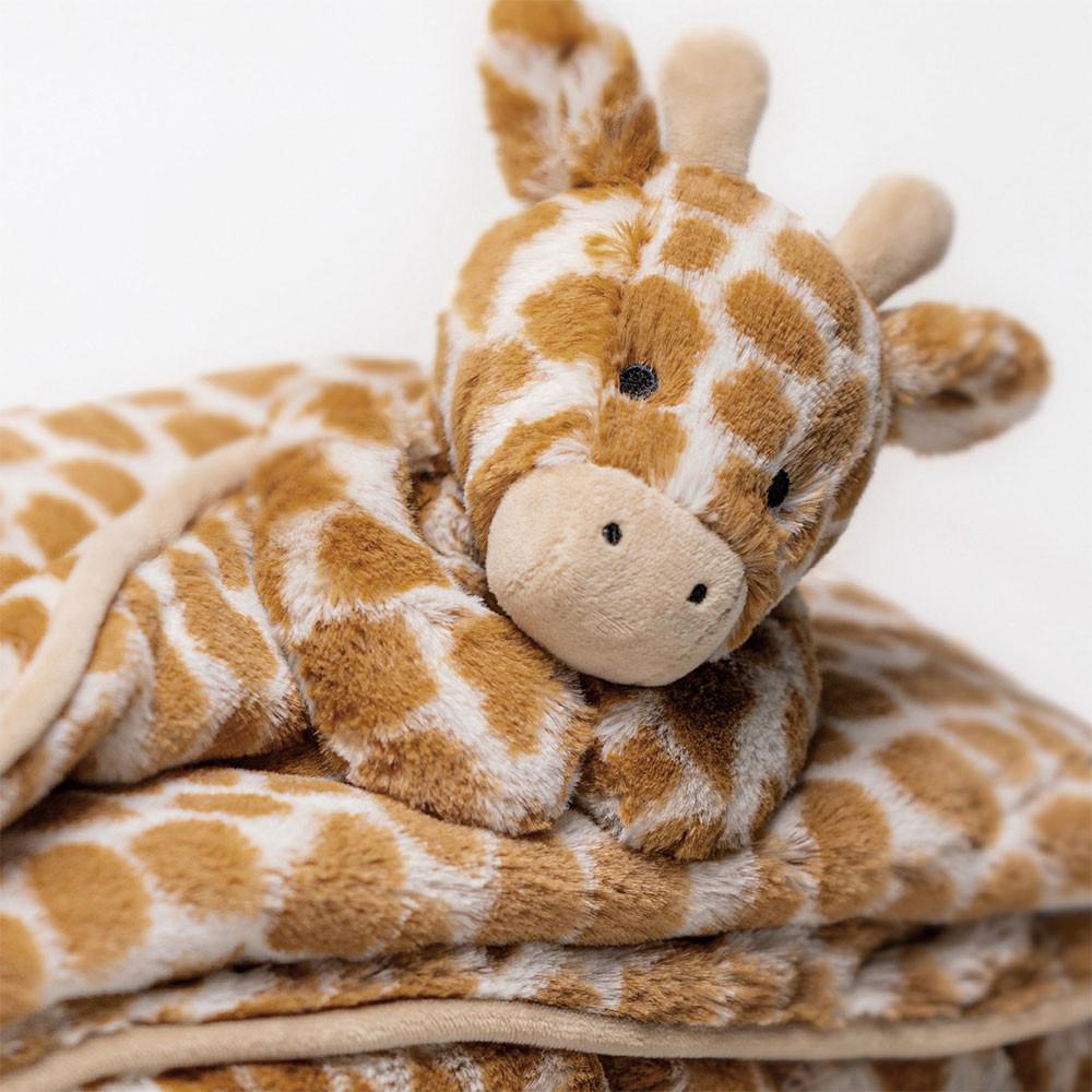 Mantas, Edredones Jellycat Bashful Giraffe Blankie 27cm x 20cm x 7cm Naranjas  Costa Rica |  38026-QABG