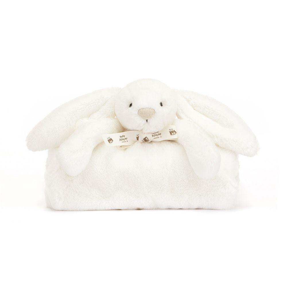 Mantas, Edredones Jellycat Bashful Luxe Bunny Blankie 27cm x 20cm x 7cm Creme  Costa Rica |  94681-KVDX