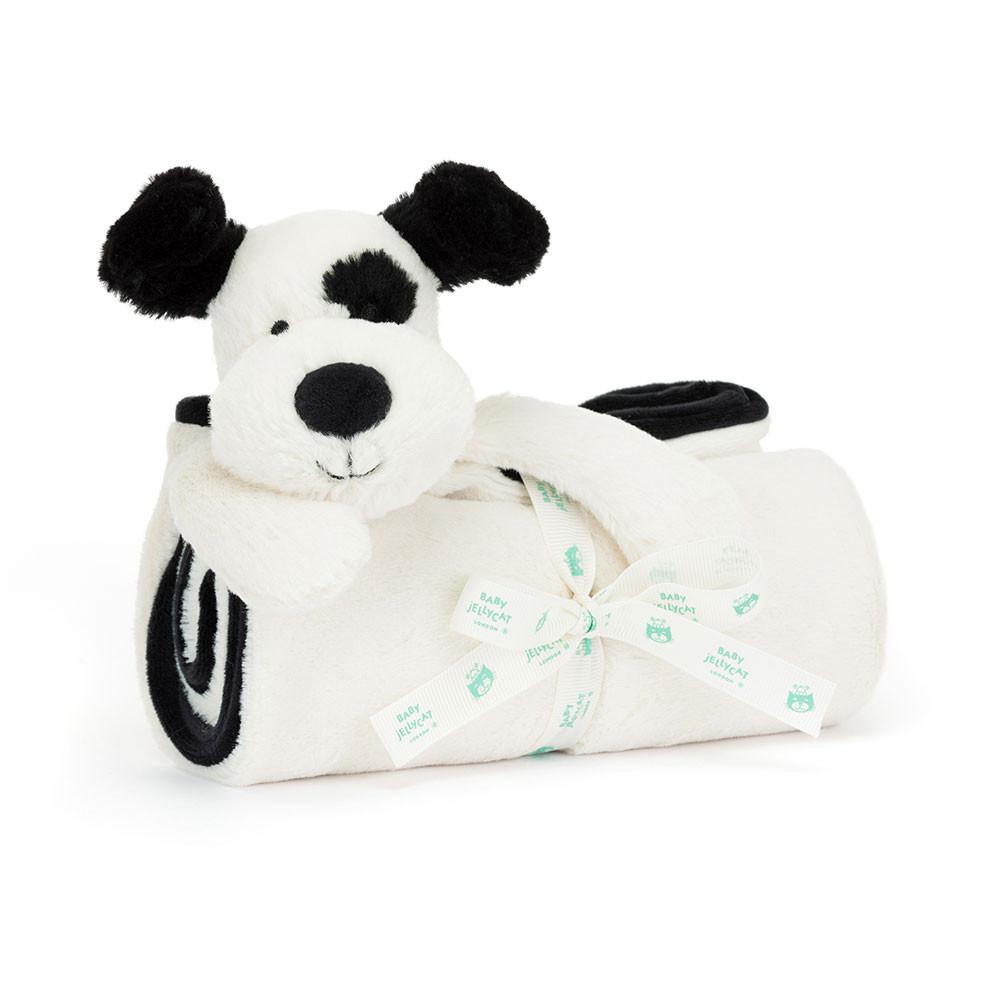 Mantas, Edredones Jellycat Bashful & Cream Puppy Blankie 56cm x 70cm x 9cm Blancas  Costa Rica |  19530-GRSI