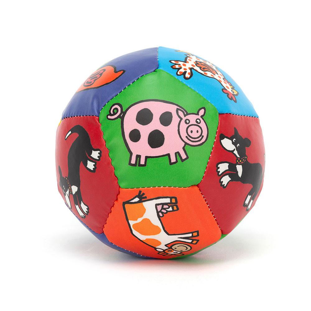 Mantas, Edredones Jellycat Farm Tails Boing Ball 10cm x 10cm x 10cm Rojas  Costa Rica |  42890-NERZ