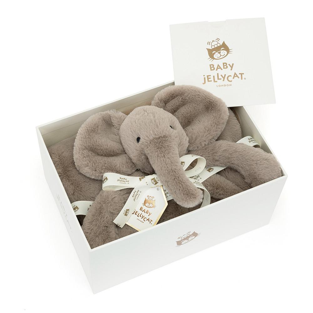 Mantas, Edredones Jellycat Smudge Elephant Blankie 56cm x 70cm x 9cm Gris  Costa Rica |  31896-NQUY