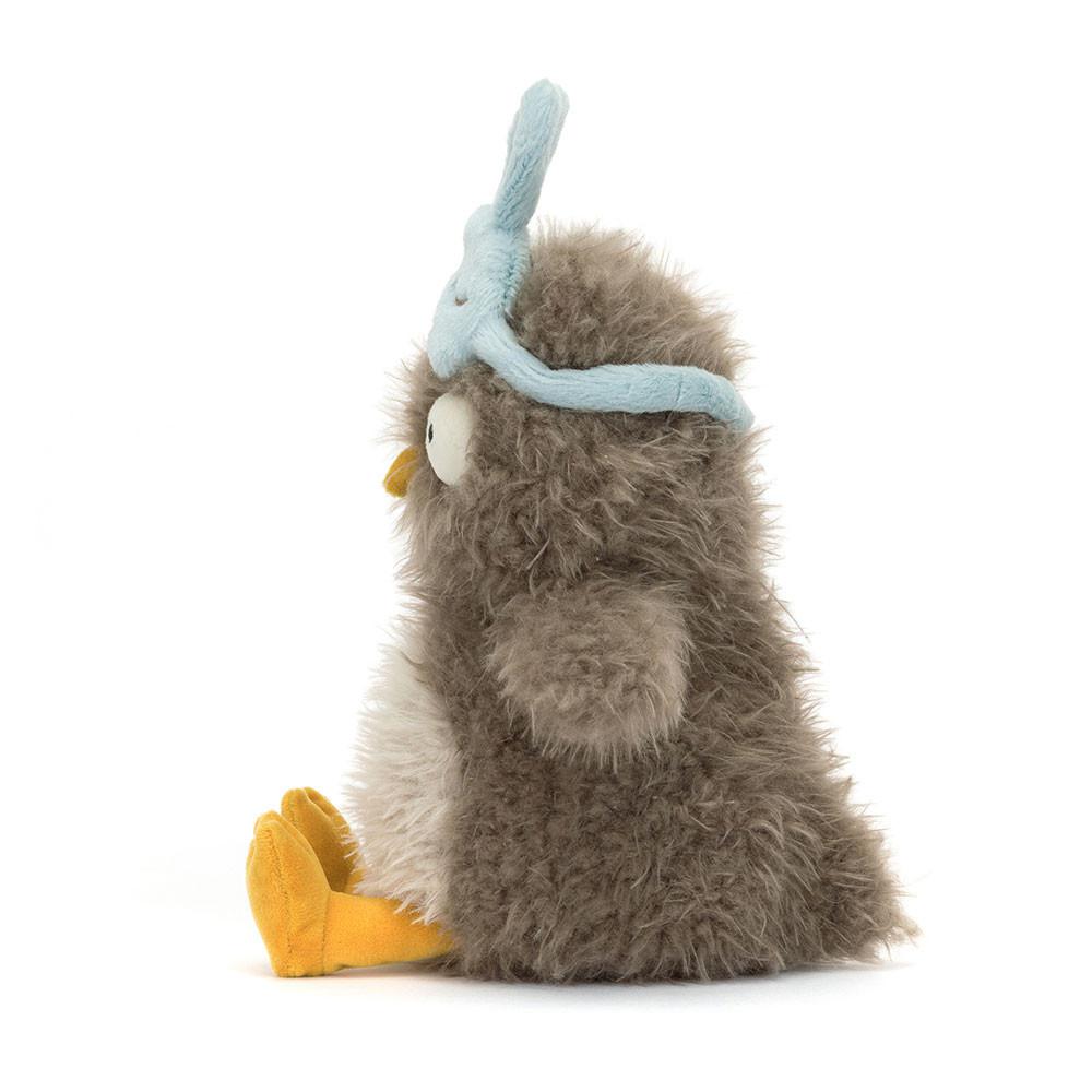 Mascota Jellycat Audrey Hootsoftly 24cm x 12cm x 12cm Beige  Costa Rica |  07392-RJZL