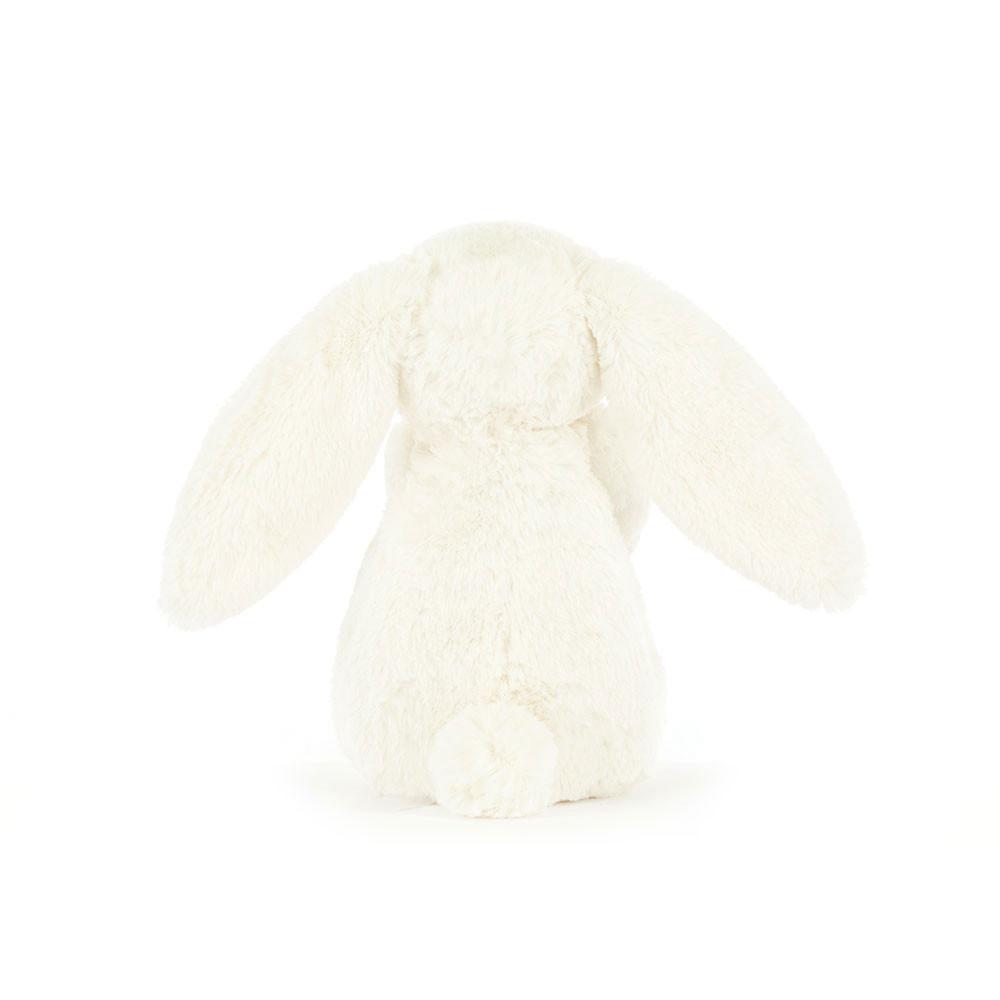 Mascota Jellycat Bashful Bunny 'Peony' 18cm x 9cm x 8cm Blancas  Costa Rica |  71942-KBIJ