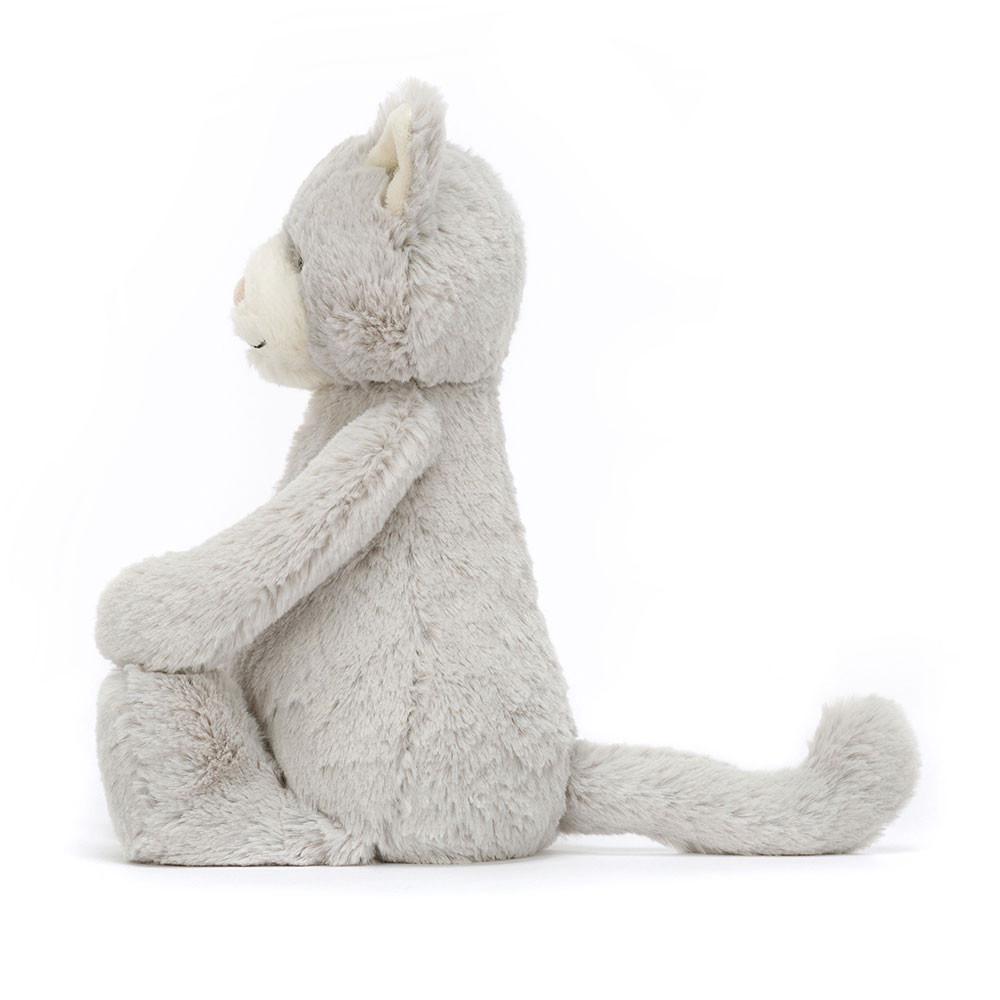 Mascota Jellycat Bashful Kitty 31cm x 12cm x 9cm Gris  Costa Rica |  50182-FGZN
