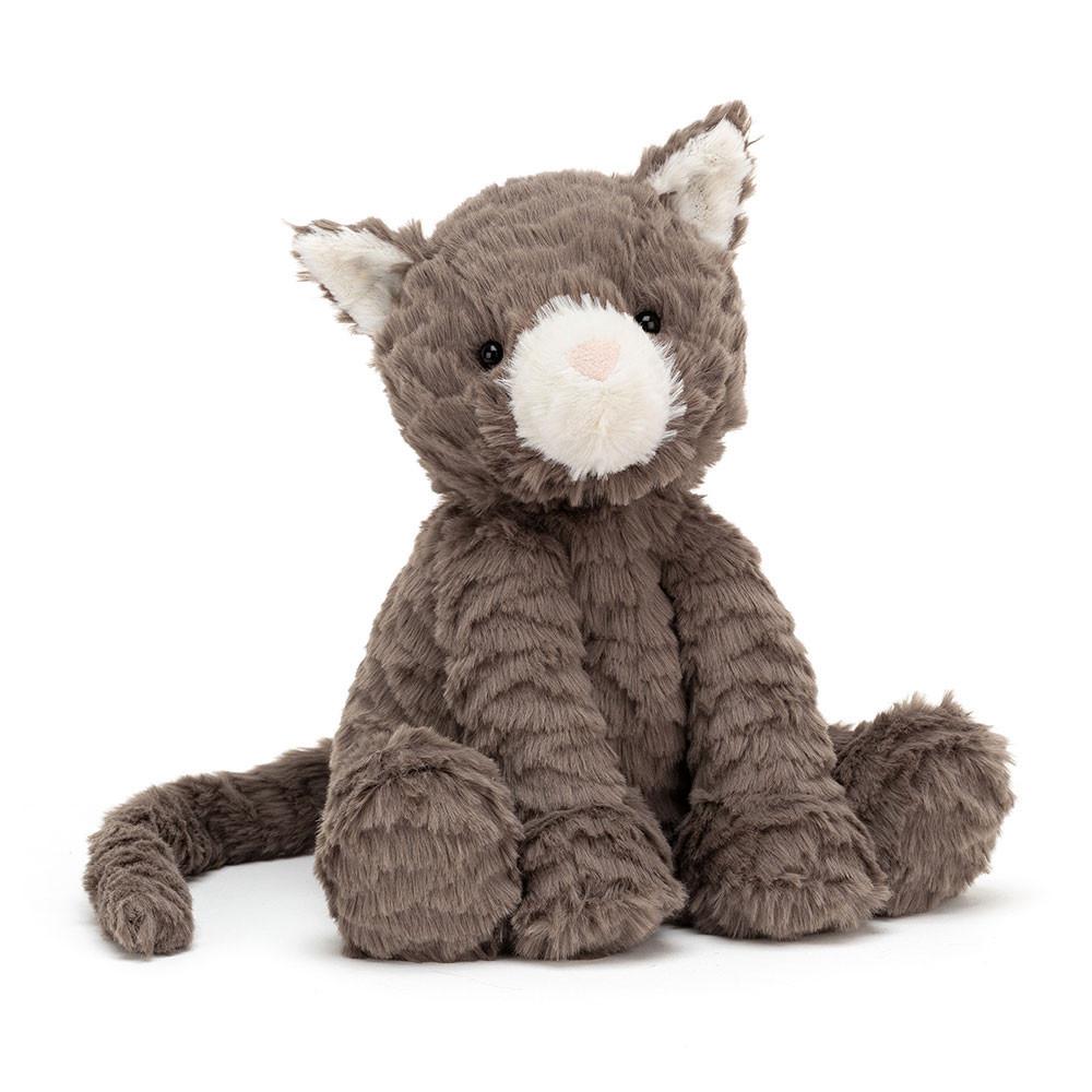 Mascota Jellycat Fuddlewuddle Cat 23cm x 13cm x 9cm Gris  Costa Rica |  64951-AXGH