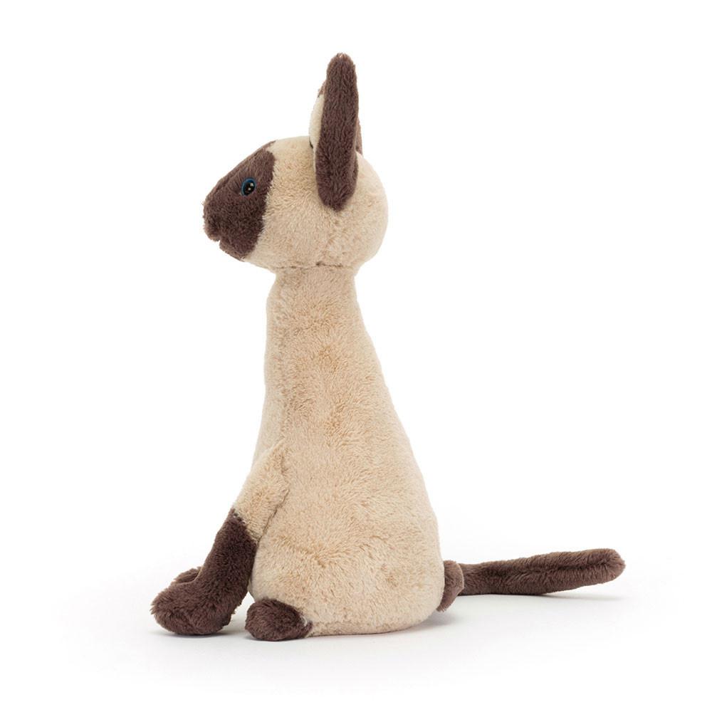 Mascota Jellycat Iris Siamese Cat 27cm x 12cm x 13cm Marrones  Costa Rica |  15039-RTXE