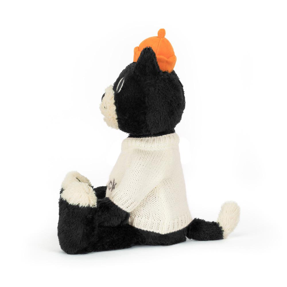 Mascota Jellycat Jellycat Jack with Personalised Cream Jumper 32cm x 11cm x 9cm Negras  Costa Rica |  72195-YGWU