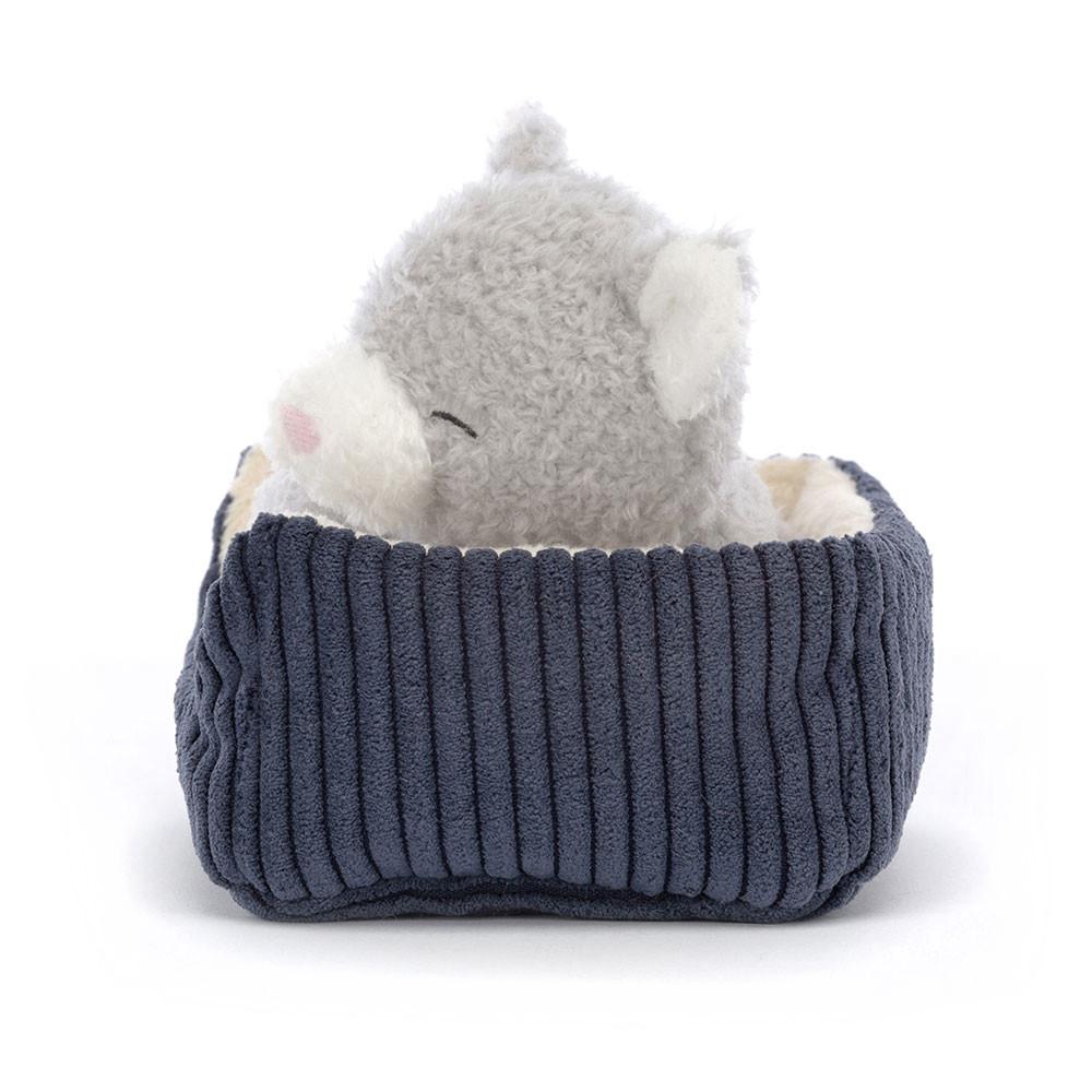 Mascota Jellycat Napping Nipper Cat 10cm x 15cm x 12cm Gris  Costa Rica |  86103-ACSL