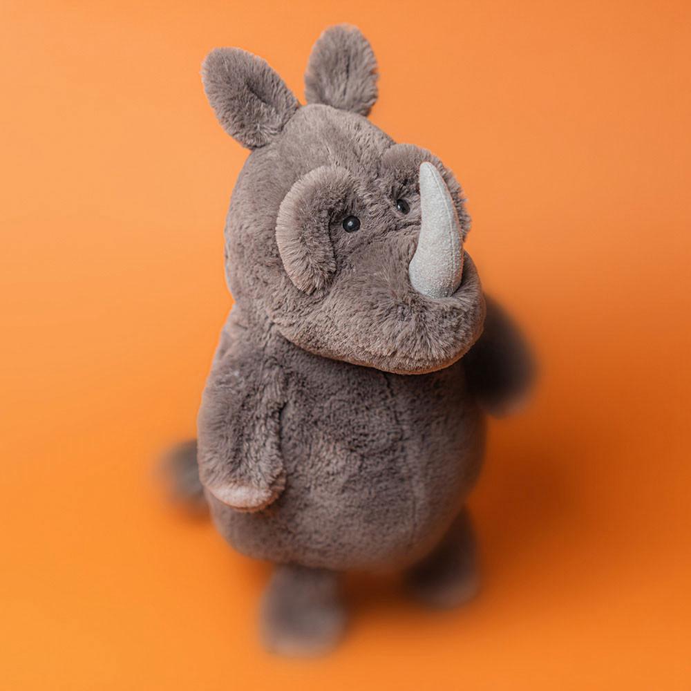 Mascota Jellycat Roderick Rhinoceros 37cm x 15cm x 13cm Gris  Costa Rica |  85927-NISH