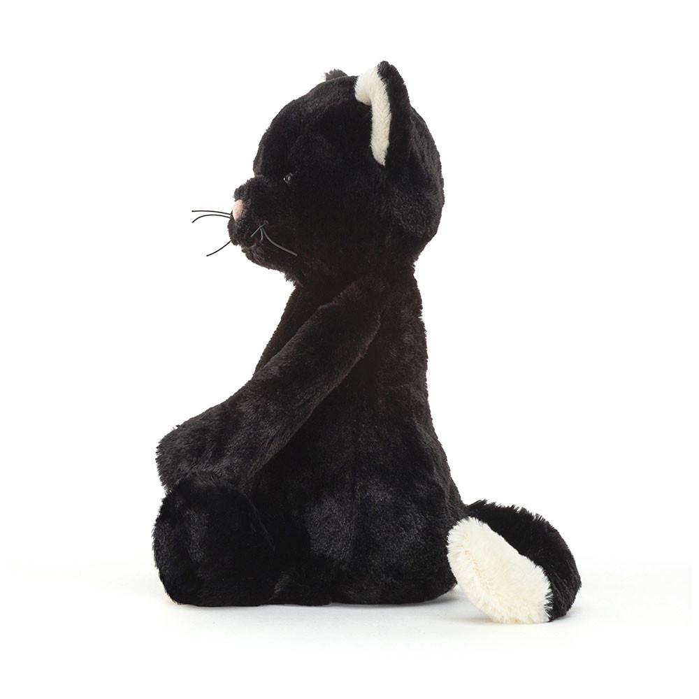 Mascotas Jellycat Bashful Kitten 31cm x 12cm x 9cm Negras  Costa Rica |  27436-JQHU