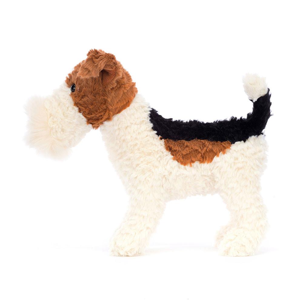 Mascotas Jellycat Hector Fox Terrier 24cm x 13cm x 30cm Blancas  Costa Rica |  78214-ZRCY