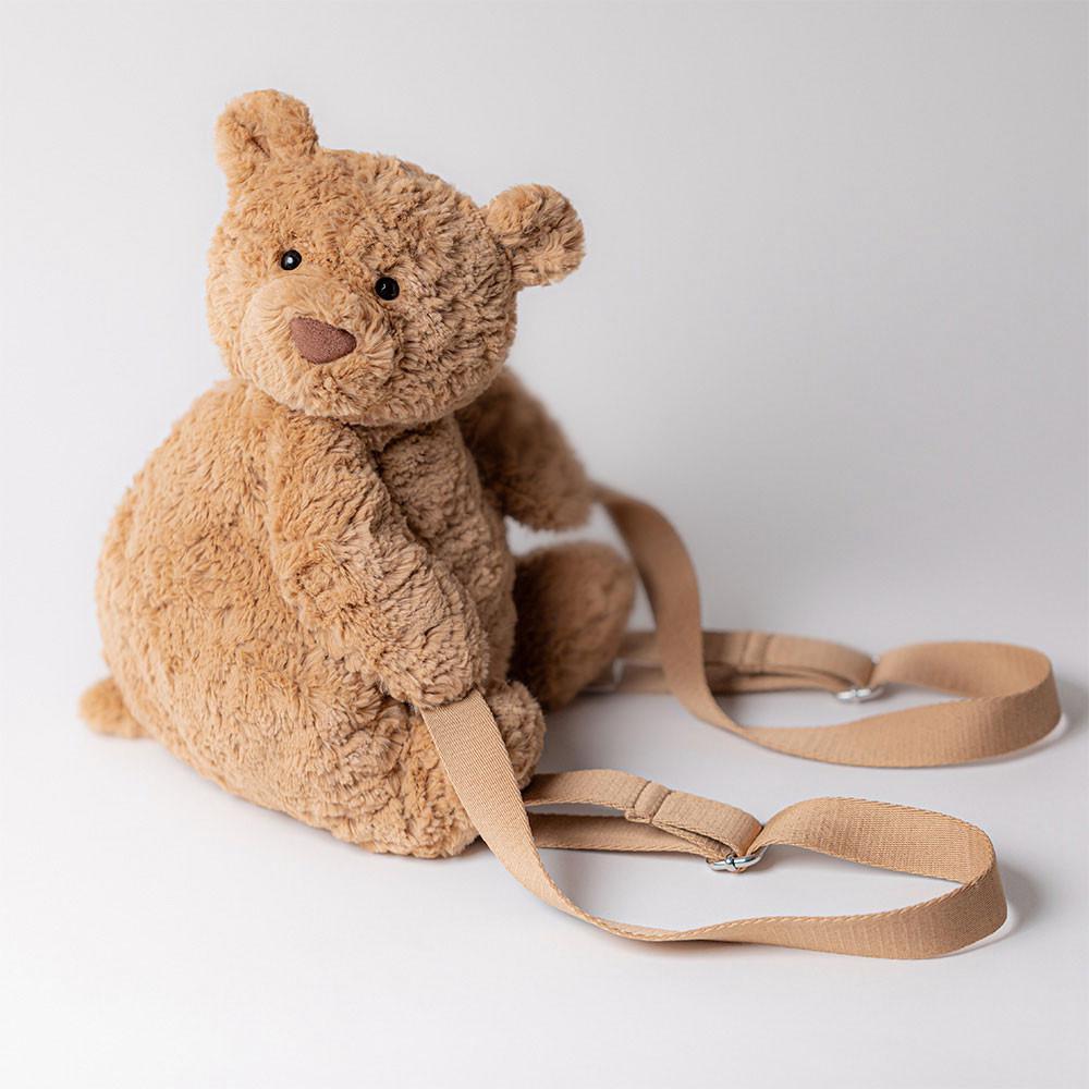 Mochilas Jellycat Bartholomew Bear 31cm x 17cm x 14cm Marrones  Costa Rica |  21406-IMHL