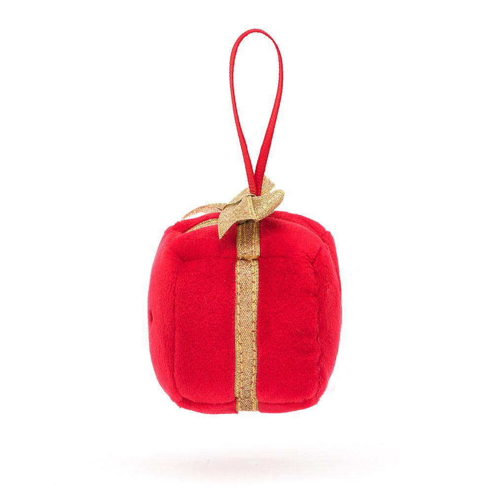 Objetos Jellycat Amuseables Festive Folly Present 13cm x 7cm x 7cm Rojas  Costa Rica |  84301-MQXI