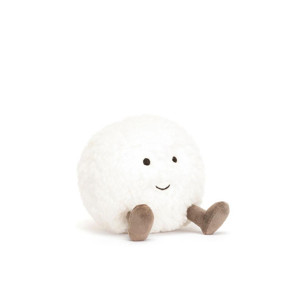 Objetos Jellycat Amuseables Snowball 10cm x 9cm x 8cm Blancas  Costa Rica |  34615-URZD