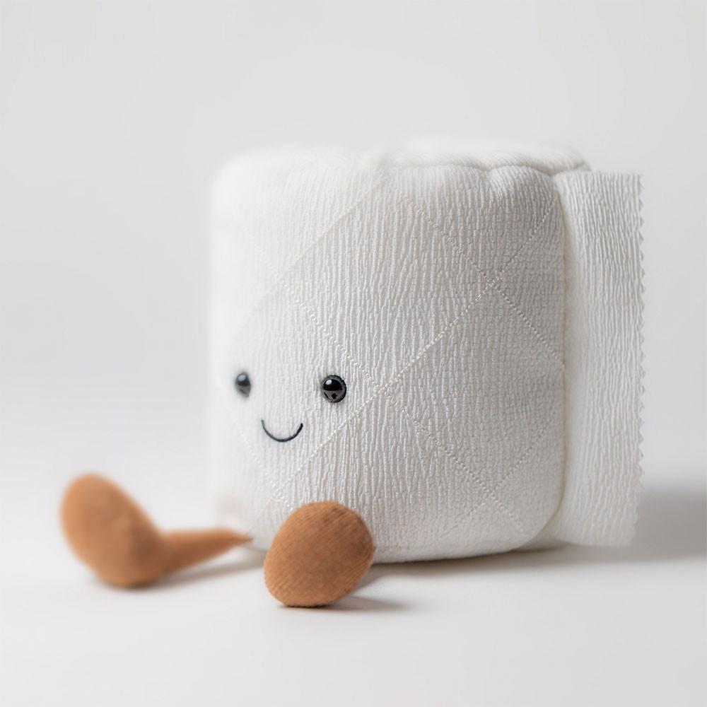 Objetos Jellycat Amuseables Toilet Roll 15cm x 12cm x 12cm Blancas  Costa Rica |  20983-ZFEG