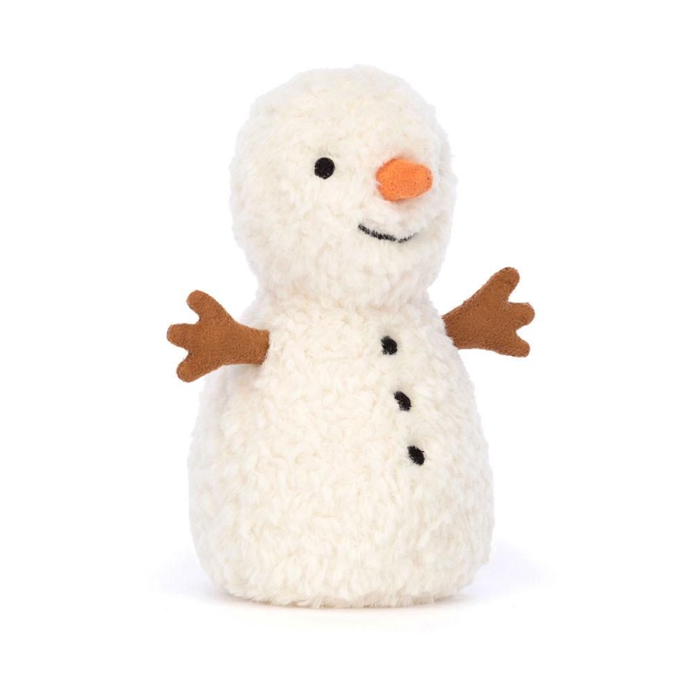 Objetos Jellycat Amuseables Wee Snowman 13cm x 7cm x 7cm Blancas  Costa Rica |  45791-JBQA